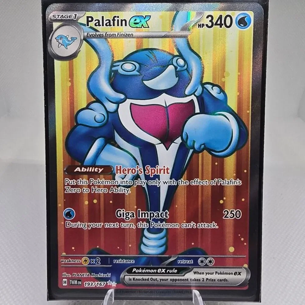 Palafin ex 193 Pokemon Twilight Masquerade